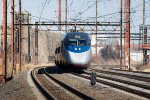 AMTK Acela Power Car #2025 on Train No. 2213